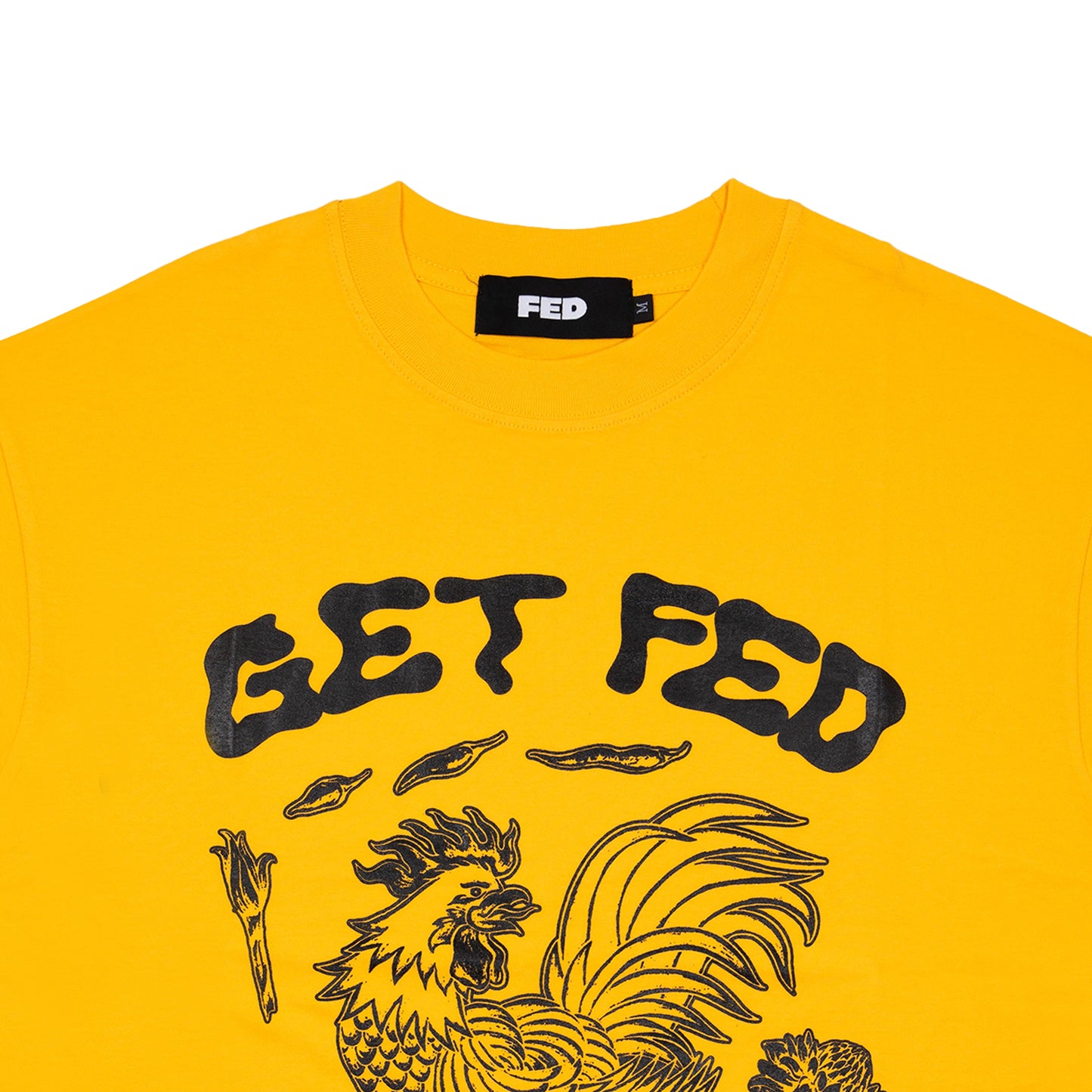 FED ROOSTER TEE (YELLOW)