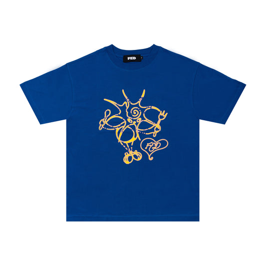 FED COCO TEE (BLUE)