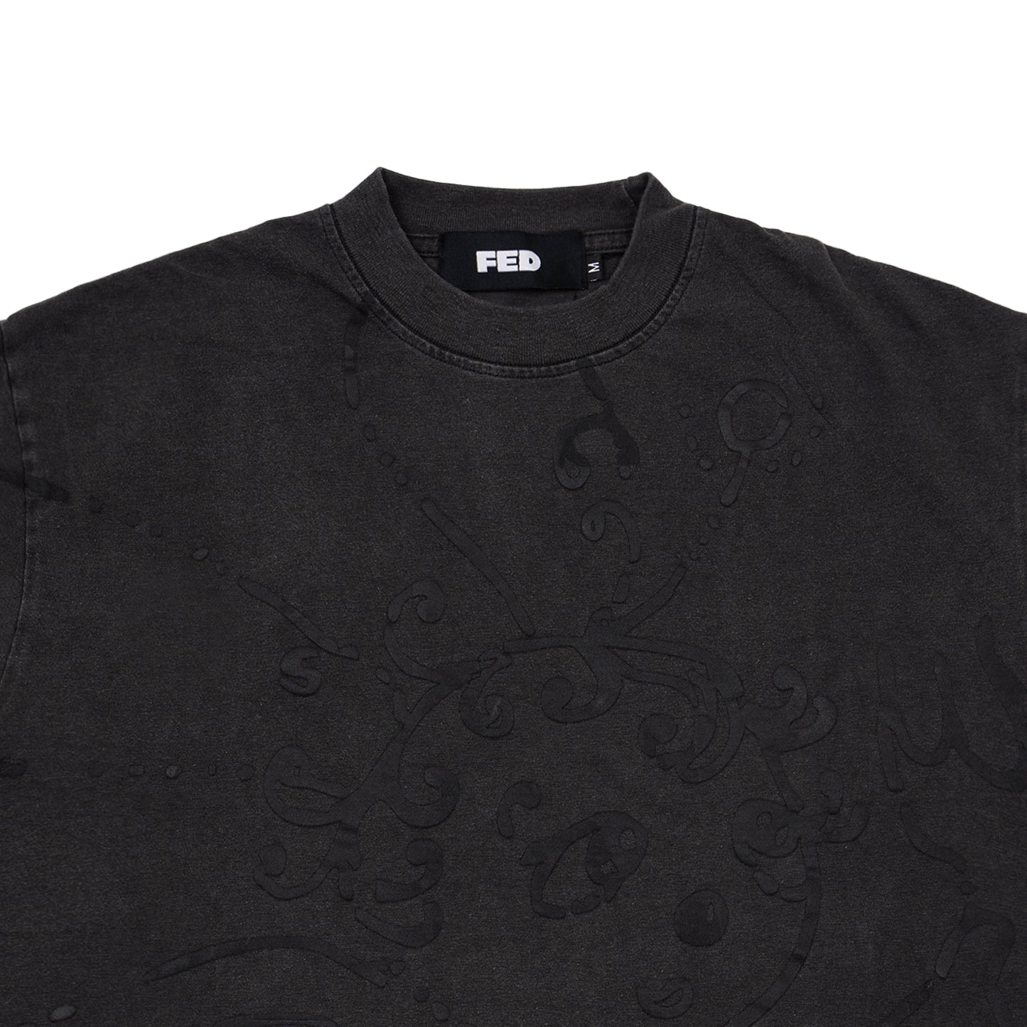 FED COCO WASHED TEE (GREY)