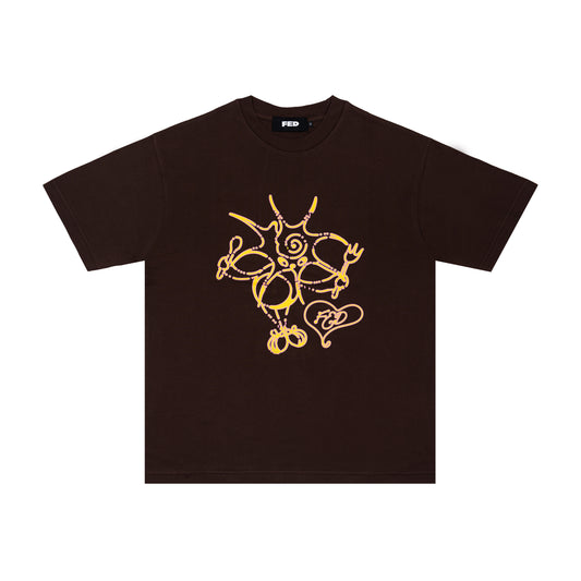 FED COCO TEE (BROWN)