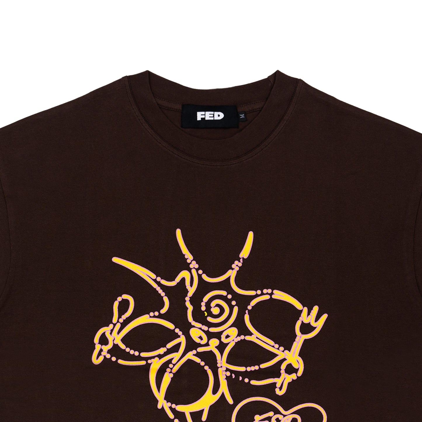 FED COCO TEE (BROWN)