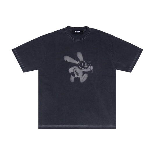 FED FADED SHORT SLEEVE (BLACK)