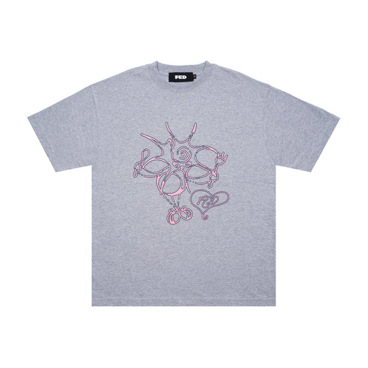 FED COCO TEE (GREY)