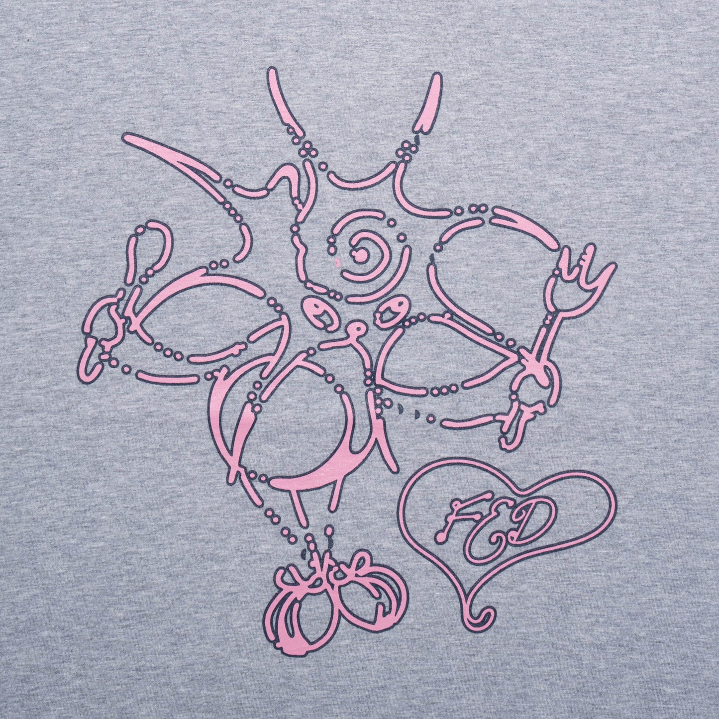 FED COCO TEE (GREY)